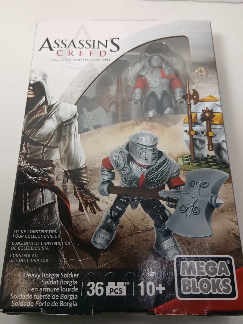 Mega Bloks Assassin's Creed Heavy Borgia Soldier Building Set NEW